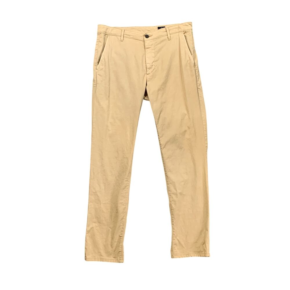 Adriano Goldschmied Pants Mens 36R Scone The Marshall Slim Stretch Cotton AG